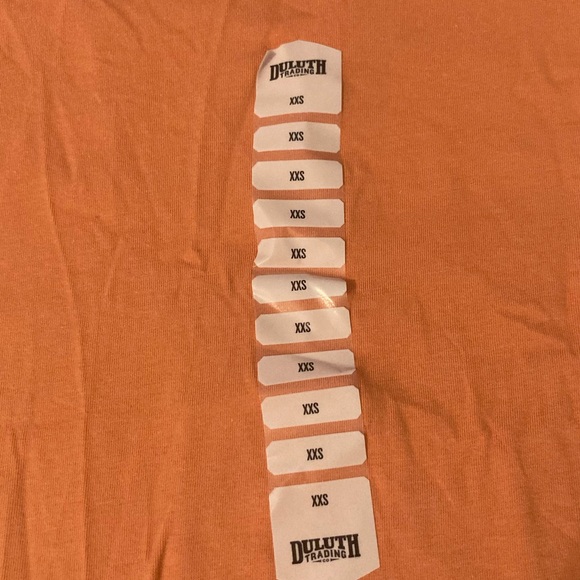 NWT Duluth Trading Co XXS Orange Tank Top - Picture 3 of 11